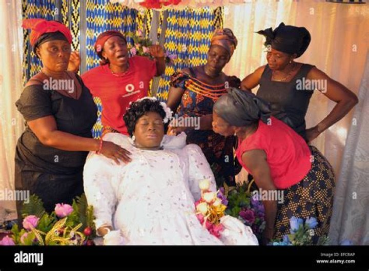 (Video) Ashawo Girls Twerk On The Coffin Of A Dead Colleauge At Her Funeral