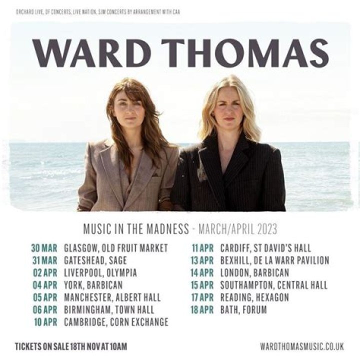 Ward Thomas Added to New Country Music Festival Line-Up