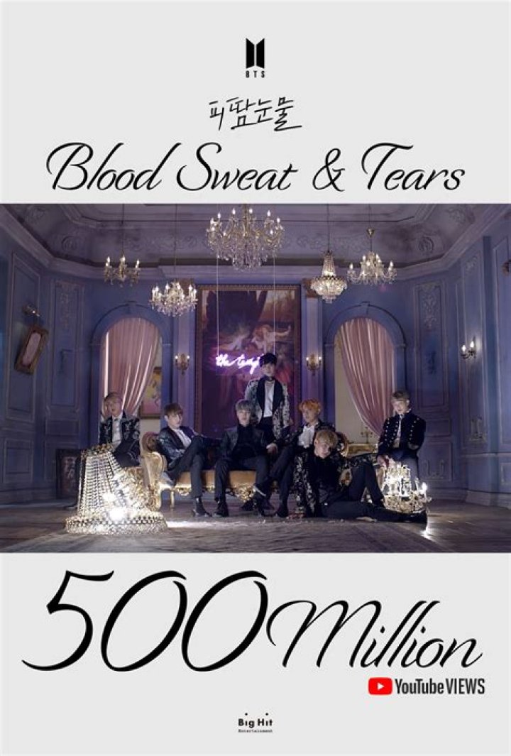 Watch the enticing video of 'Blood Sweat & Tears' by BTS