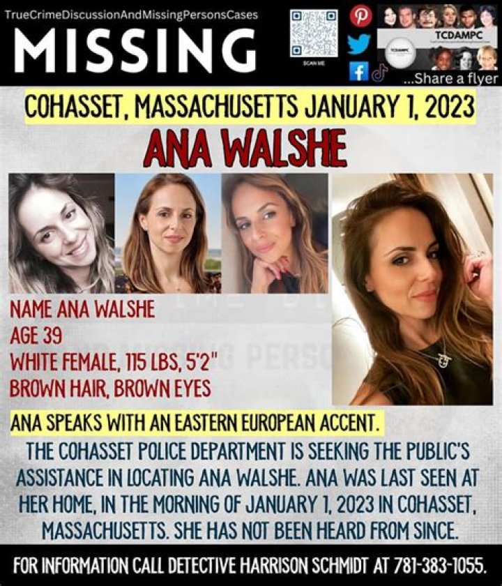 Who Is Ana Walshe, The Missing Cohasset Woman?