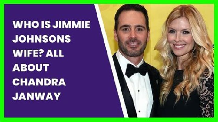 Who is Jimmie Johnson’s Wife: Meet Chandra Janway