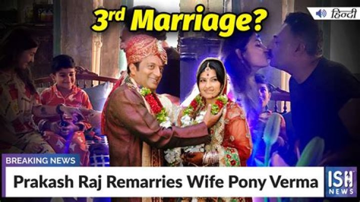 Who Is Prakash Raj’s Spouse? Meet Pony Verma
