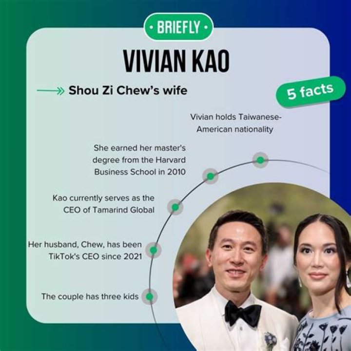 Who Is Vivian Kao?: Meet Chew Shou Zi Wife