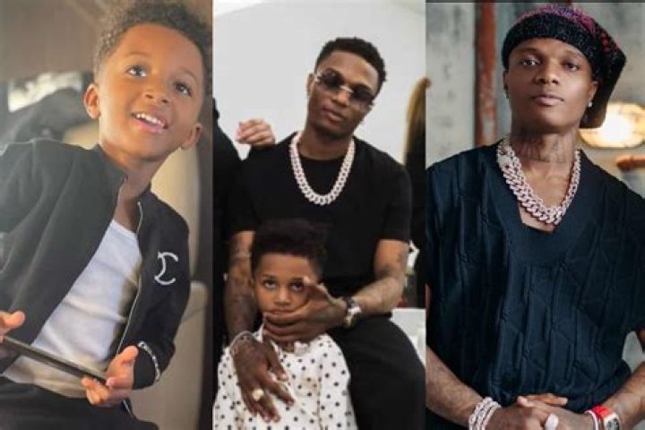 Wizkid’s Son, Zion Stuns Social Media With His New Pop Smoke Hairstyle (Photo)