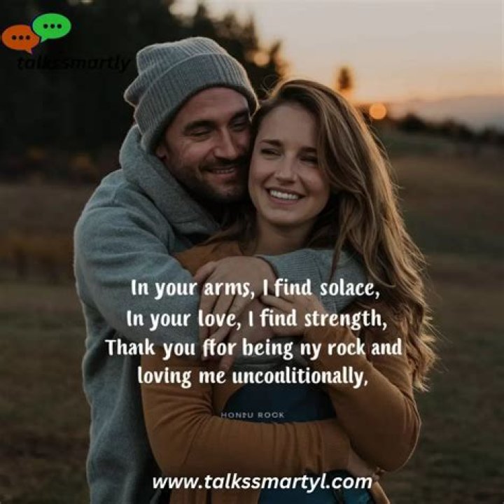 You Support Me Unconditionally In All My Adventures